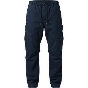 Jordan Flight Mens Cargo Pants Navy Blue Elastic Waist Jumpman Size Large
